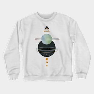 Abstract unique geometrical art design Crewneck Sweatshirt